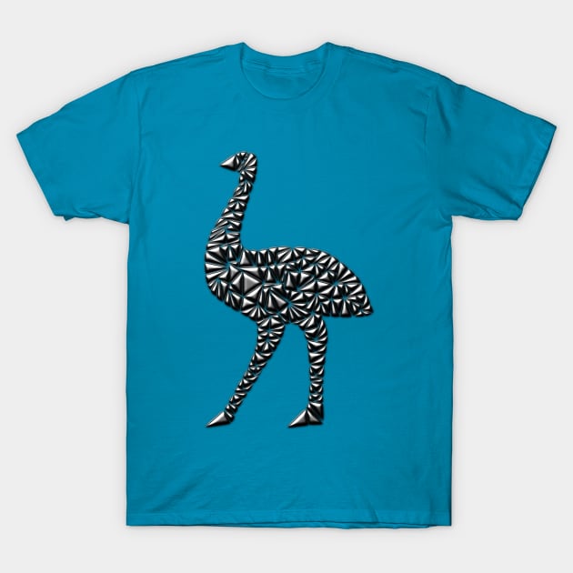 Metallic Emu T-Shirt by Shrenk